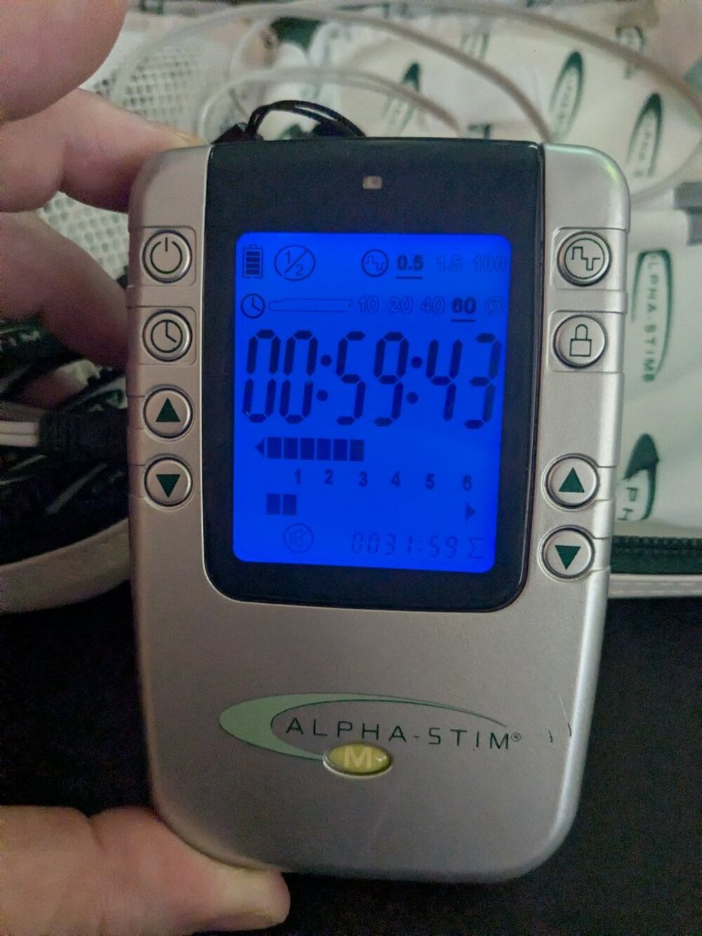 Alpha Stim M Kit - Like New - Lots Of Extras!